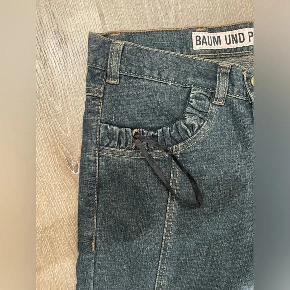 Baum Und Pferdgarten straight leg low rise jeans - Picture 5 of 10